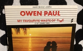 Owen Paul – My Favourite Waste Of Time 12"