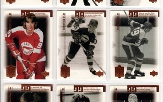 1999 Wayne Gretzky Living Legend COMPLETE SET (1-99)