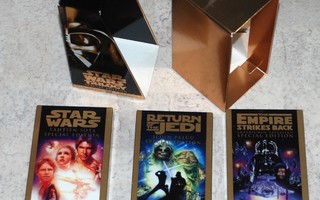 STAR WARS trilogia SPECIAL EDITION VHS