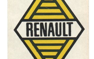 Purkkakuva Hellas TARRA-JENKKI. RENAULT. Purukumikuva