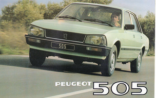 Peugeot 505 - autoesite 1980
