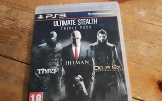 ultimate stealth triple pack ps3