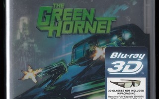 Green Hornet (2011) Blu-ray 3D (UUSI)