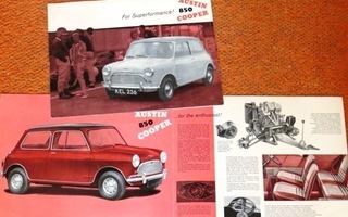 1962 Austin Mini - Cooper 850 esite - KUIN UUSI