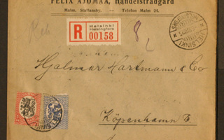 # 19663 # R-Helsinki kirje Tanska