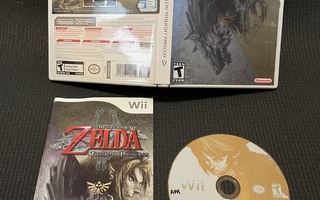 The Legend of Zelda Twilight Princess - US Wii - CIB