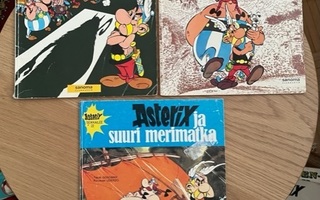 Asterix albumit 3 ensipainosta
