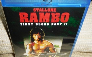 Rambo 2 - First Blood part II (muoveissa) Blu-ray