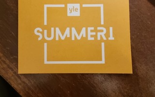 YLE SUMMERI -postikortti, kulkematon postikortti