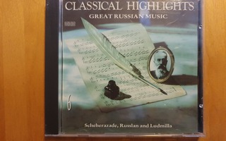 Classical highlights-Great Russian music CD