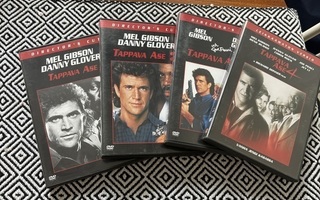 Tappava ase 1-4  (1989)suomijulkaisut Mel Gibson