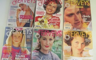 HYVÄ TERVEYS-lehtiä  1,00€ kpl