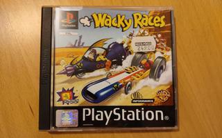 Wacky Races / PlayStation 1 -peli (PAL)