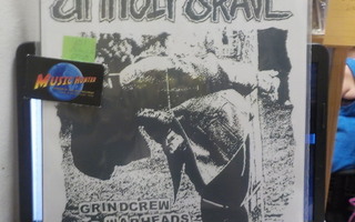 UNHOLY GRAVE - GRINDCREW WARHEADS UUSI US 14 - PAINOS LP