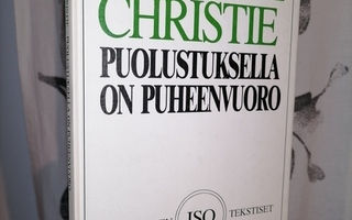 Agatha Christie - Puolustuksella on puheenvuoro - ISO 1.p.