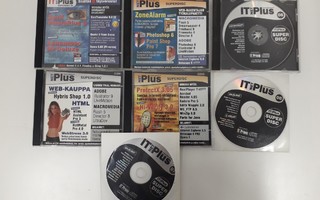 IT Plus NET Superdisc, useita (Suomi, 2000, 2001, 7cd)