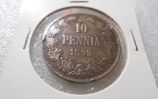 10 penniä 1899    Rahakehyksessä    kl 6