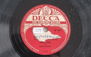 Savikiekko 1947 - Henry Theel - Decca SD 4007