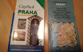 CityPack PRAHA Matkaopas ja kaupunkikartta.