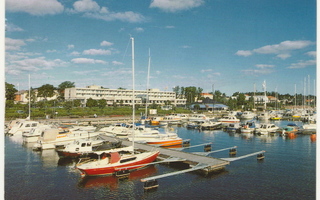 Mariehamn Åland satama hotelli veneitä