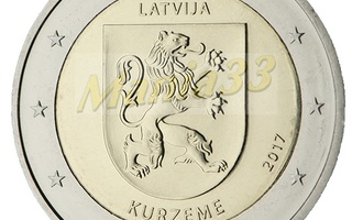 2€ Juhlaraha Latvia 2017 Kurzeme