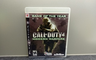 PS3 - Call of Duty 4: Modern Warfare GOTY