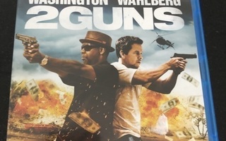 2 Guns (Blu-ray elokuva) Denzel Washington, Mark Wahlberg