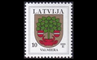 Latvia 463D_VIy ** Käyttösarja vaakuna 10 S -05 (1997)