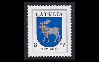 Latvia 372C_XIV ** Käyttösarja vaakuna 3 S -13 (1994)