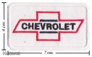 Chevrolet -kangasmerkki / haalarimerkki