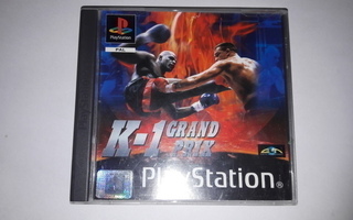 PlayStation 1 K-1 Grand Prix videopeli CIB