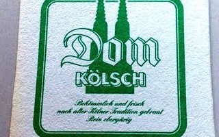 Tuopin alusta Dom Kölsch