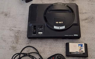 SEGA MEGADRIVE 1 + SONIC PELI