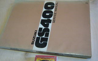 Huoltokirja Suzuki GS 400