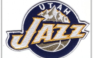 NBA - Utah Jazz -kangasmerkki / hihamerkki