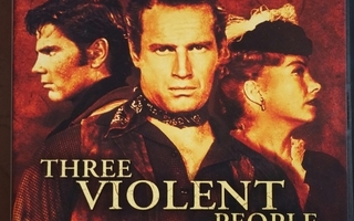Väkivaltainen Texas (1956) -DVD.suomijulkaisu