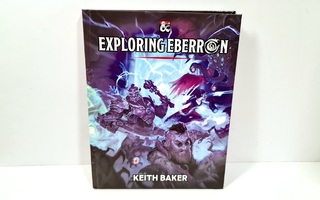 D&D - Exploring Eberron RPG kirja 5E (Keith Eberron 2020)