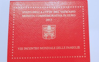 Vatikaani Raha 2015 2€ Unc