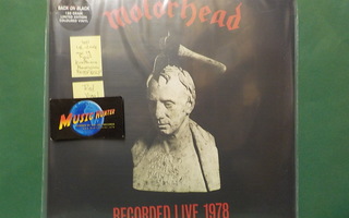 MOTÖRHEAD - RECORDED LIVE 1978 UUSI "SS" LP