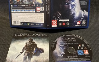 Middle Earth Shadow of Mordor Game of the Year Edition -NPS4