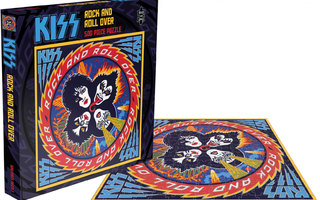 KISS ROCK AND ROLL OVER 500 JIGSAW	(22 409)	palapeli, 39cm x