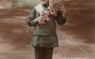 LAPSI / Romanttinen poika ja kaunis pääsiäismuna. 1900-l.