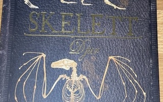 Skelett Djur - Luurankokirja ruotsiksi