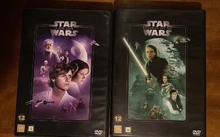 Star Wars A New Hope ja Return of the Jedi DVD