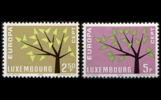 Luxemburg 657-8 ** Europa (1962)
