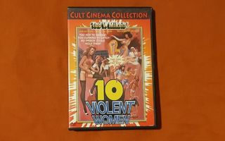 10 VIOLENT WOMEN dvd 1982 - Ted V. Mikels - usa R1(?)