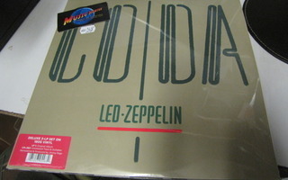 LED ZEPPELIN - CODA - 2015 PAINOS - UUSI 3LP DELUXE EDIT+