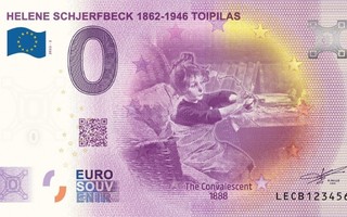 *0-EURO*2022*HELENE SCHJERFBECK - TOIPILAS*AITO EURO-SETELI*