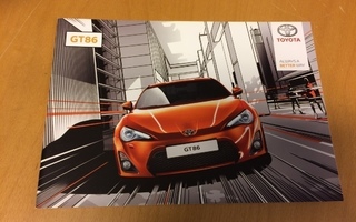 Myyntiesite - Toyota GT86 - 6/2012