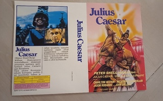 Julius Caesar VHS kansipaperi / kansilehti